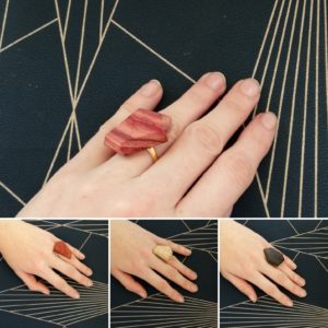 bague bois