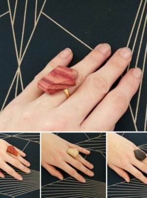 bague bois