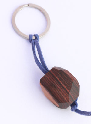 porte clefs bois de violette
