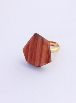 bague bois de rose