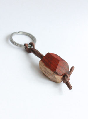 porte clefs padouk