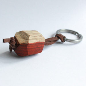 porte clefs padouk
