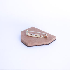 Broche wengé