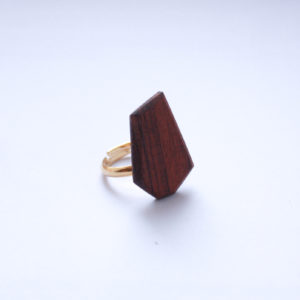 bague bois de violette