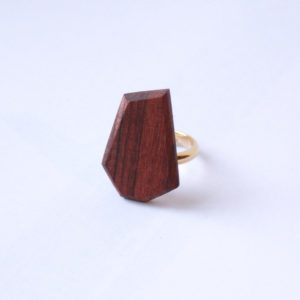 bague bois de violette