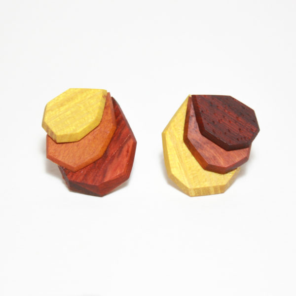 Puces bois jaune orange rouge, oranger, pernambouc, padouk