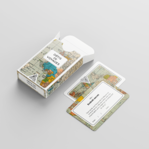 Jeu cartes Défis de voyages