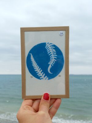 Cyanotype Fougeres Clemence Quitterel Artiste bretagne
