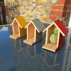 Mangeoire a oiseaux en bois made in frnace