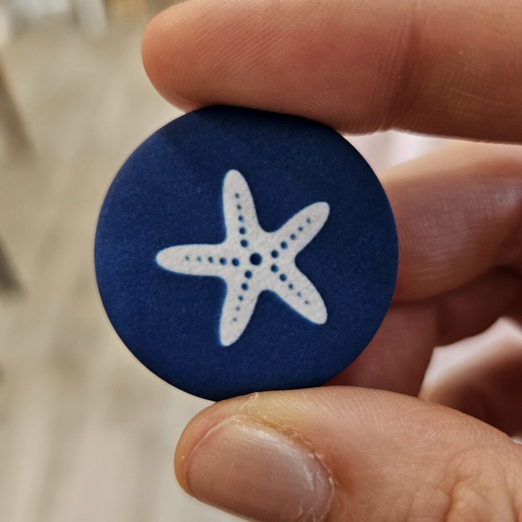 Badge étoile de mer