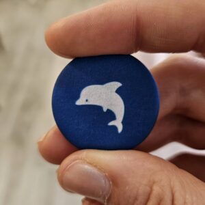 badge cyanotype dauphin
