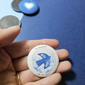 Magnet oiseau « Ta sensibilité est ta force »