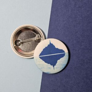 Mont saint michel reflet (badge)