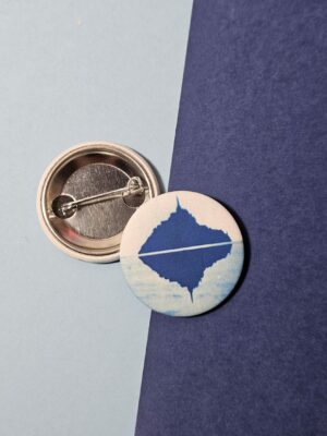 Mont saint michel reflet (badge)