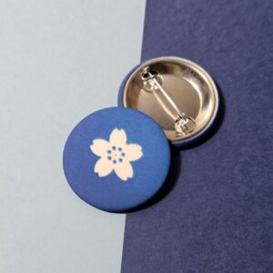 badge fleur